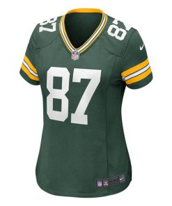Alternative view of Jordy Nelson Green Bay Packers Nike Women's Retired Game Jersey - Green