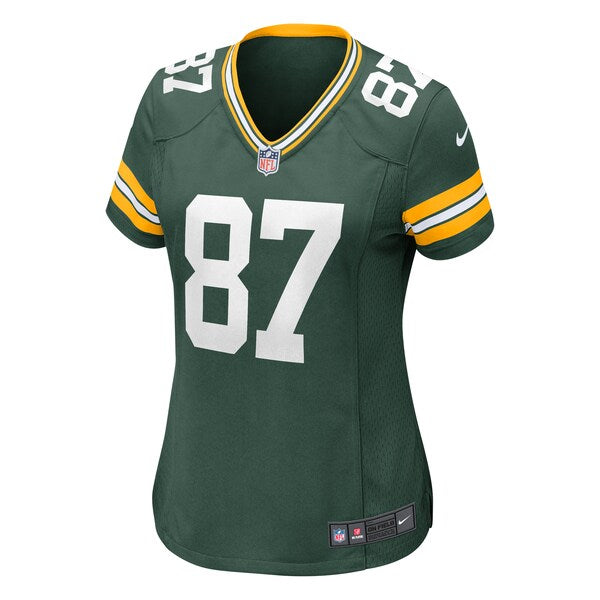 Jordy Nelson Green Bay Packers Nike Women's Retired Game Jersey - Green - Image 2
