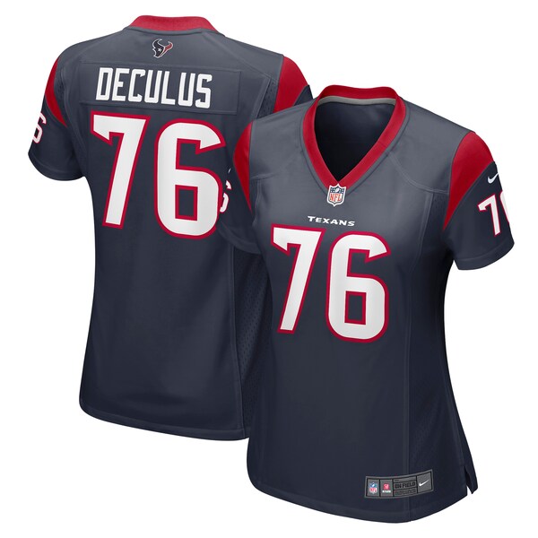 Austin Deculus Houston Texans Nike Women's Game Player Jersey - Navy