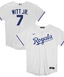 Bobby Witt Jr. Kansas City Royals Nike Preschool Home Replica Player Jersey - White