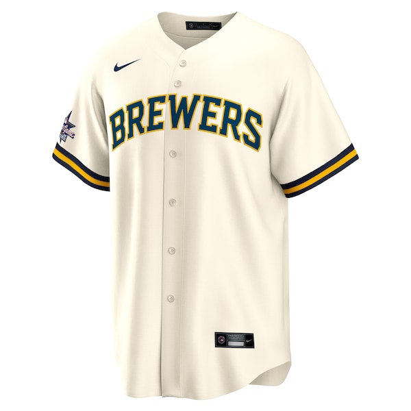 Milwaukee Brewers Nike 2025 MLB All-Star Game Home Replica Jersey - Cream - Image 2