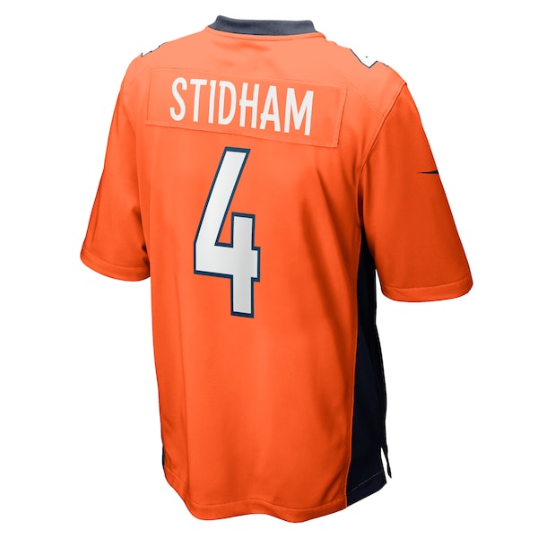 Jarrett Stidham Denver Broncos Nike Game Player Jersey - Orange - Image 3