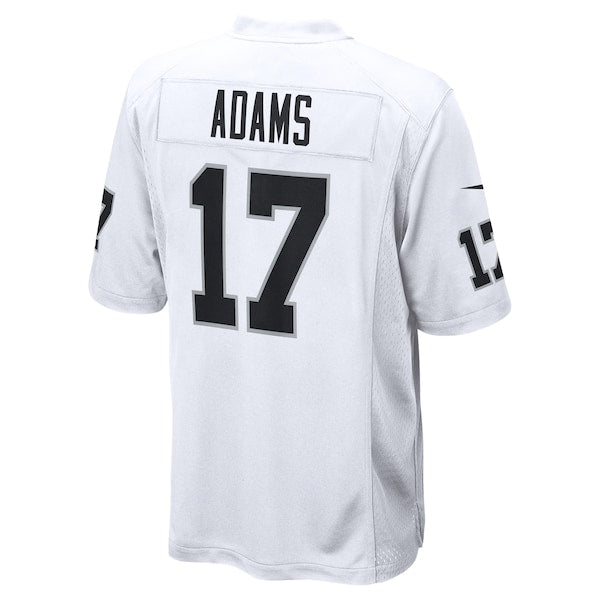 Davante Adams Las Vegas Raiders Nike Game Jersey - White/Black - Image 4