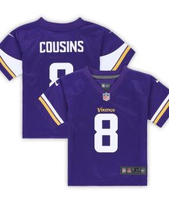 Kirk Cousins Minnesota Vikings Nike Toddler Game Jersey - Purple