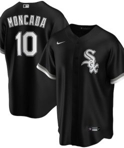 Yoan Moncada Chicago White Sox Nike Youth Alternate Replica Player Jersey - Black