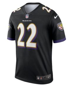 Alternative view of Derrick Henry Baltimore Ravens Nike Alternate Legend Jersey - Black/Purple