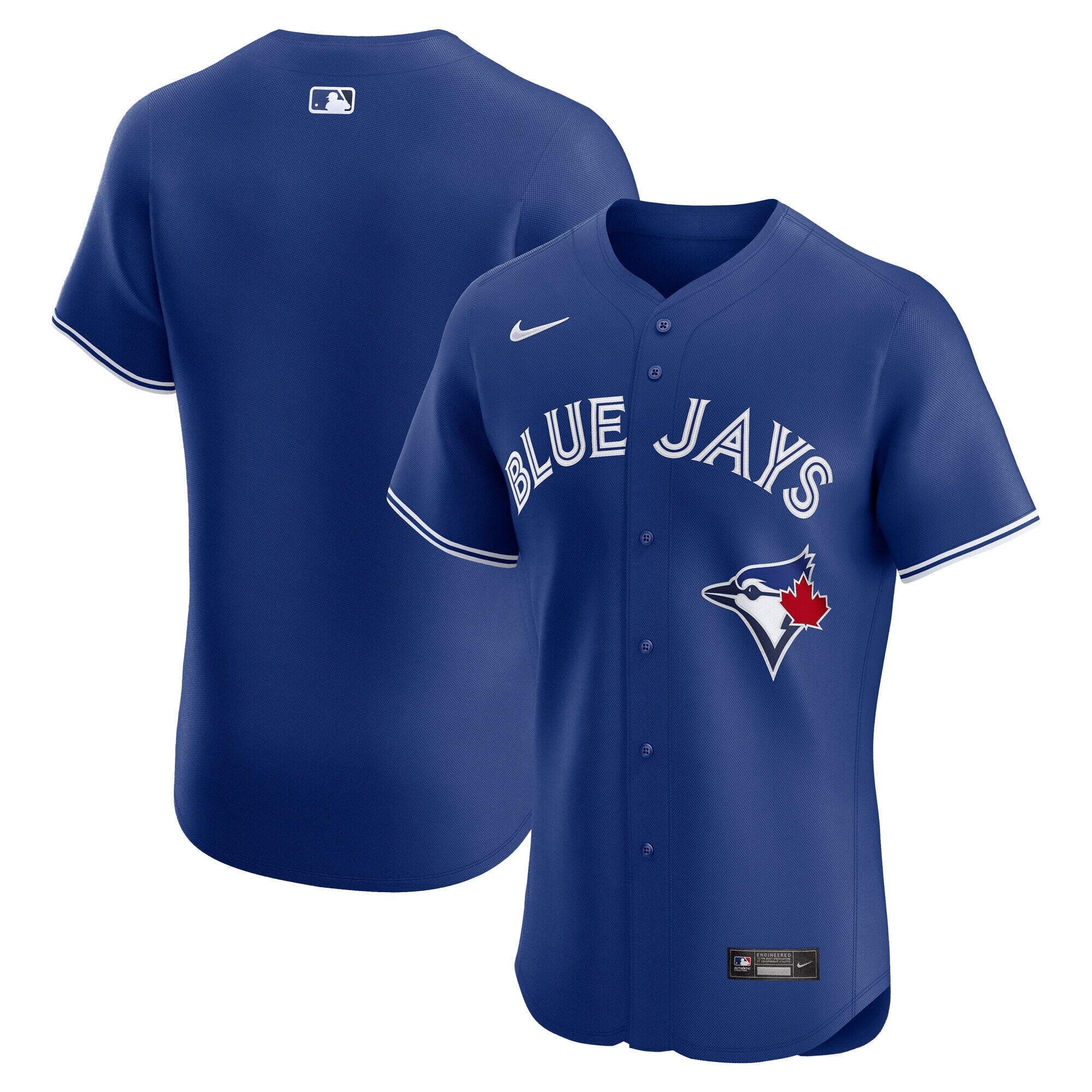 Toronto Blue Jays Nike Home Elite Jersey - White/Royal - Image 6