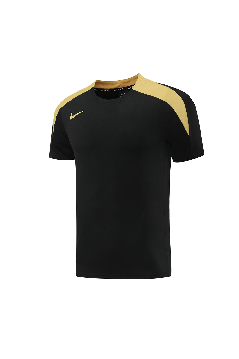 Nike Short Sleeve Training Jersey Set-ND05- Black/Yellow - Image 5