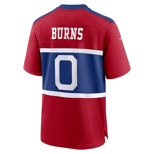 Brian Burns New York Giants Nike Youth Alternate Player Game Jersey - Century Red - Image 3