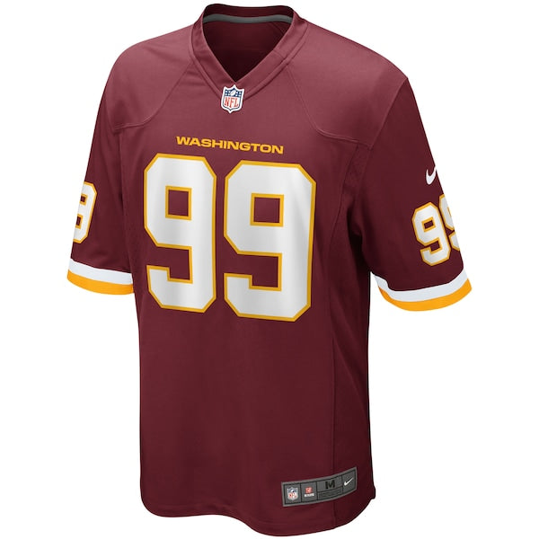Chase Young Washington Football Team Nike Player Game Jersey - Burgundy - Image 2