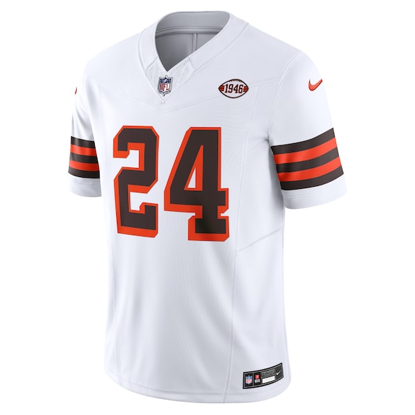Nick Chubb Cleveland Browns Nike Vapor F.U.S.E. Limited Jersey - White - Image 2