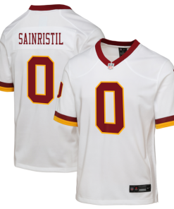 Mike Sainristil Washington Commanders Nike Youth Alternate 2 Game Jersey - White