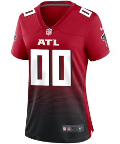 Alternative view of Atlanta Falcons Nike Women's Alternate Custom Game Jersey - Red