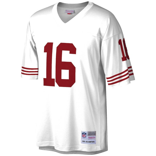 Joe Montana San Francisco 49ers Legacy Replica Jersey - White/Scarlet - Image 3