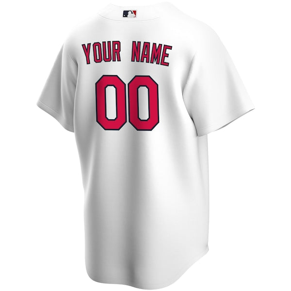 St. Louis Cardinals Nike Youth Home Replica Custom Jersey - White - Image 3