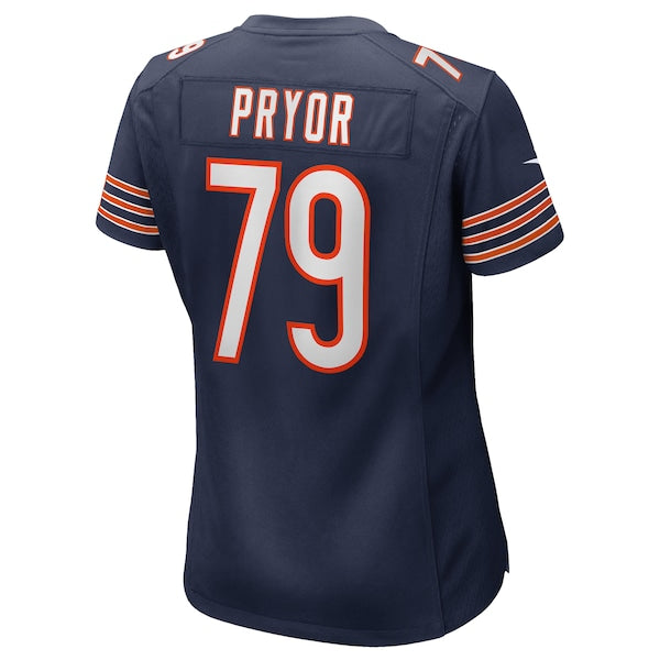 Matt Pryor Chicago Bears Nike Women's Game Jersey - Navy - Image 4