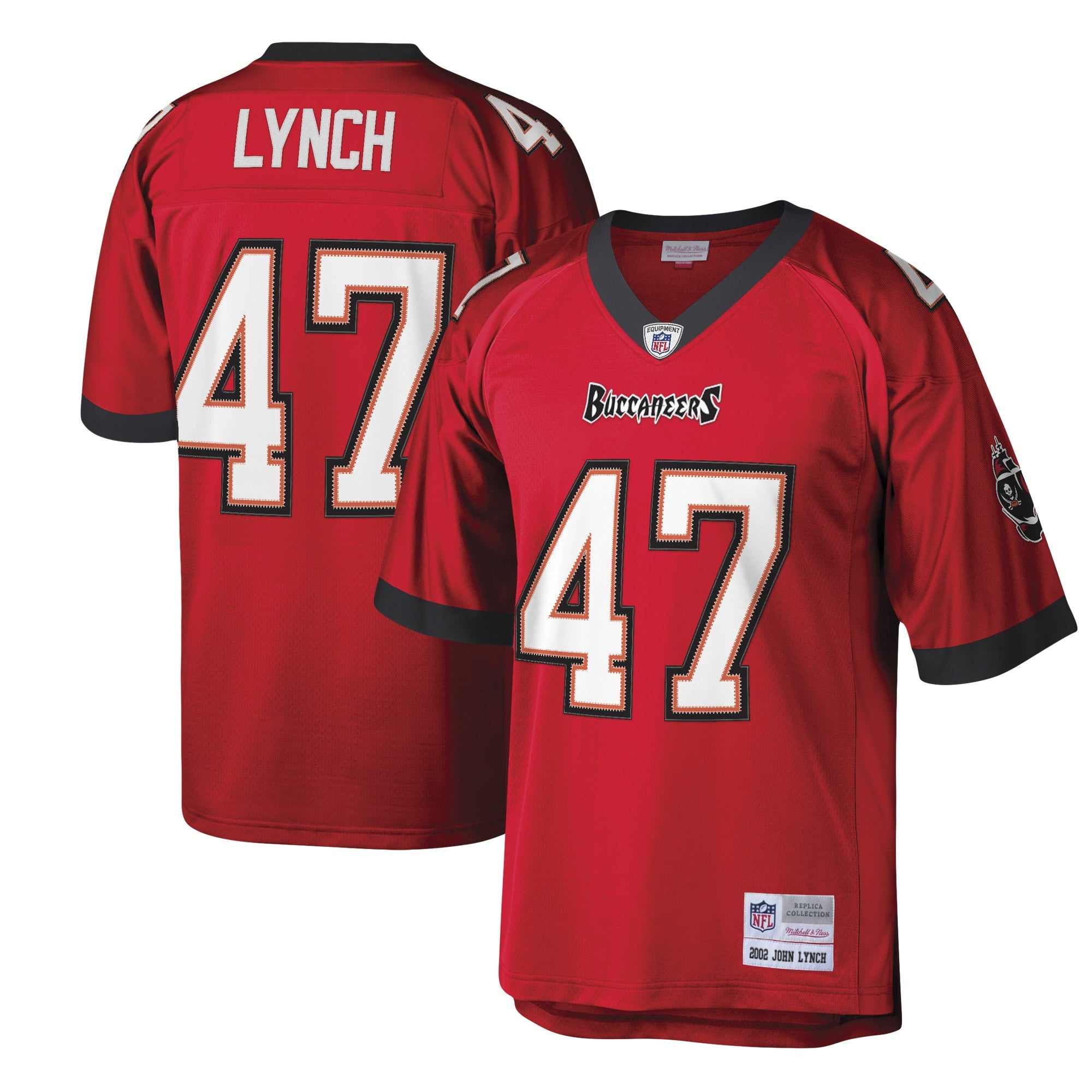 John Lynch Tampa Bay Buccaneers Legacy Replica Jersey - Orange/Red - Image 5