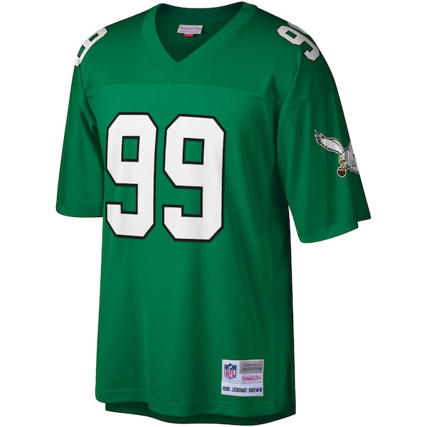 Jerome Brown Philadelphia Eagles Legacy Replica Jersey - Kelly Green - Image 2