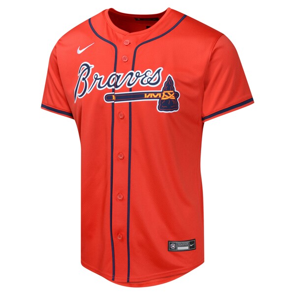 Matt Olson Atlanta Braves Nike Youth Alternate Limited Player Jersey - Red - Image 2