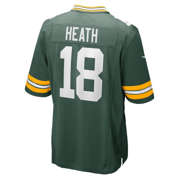 Malik Heath Green Bay Packers Nike Game Jersey - Green - Image 4
