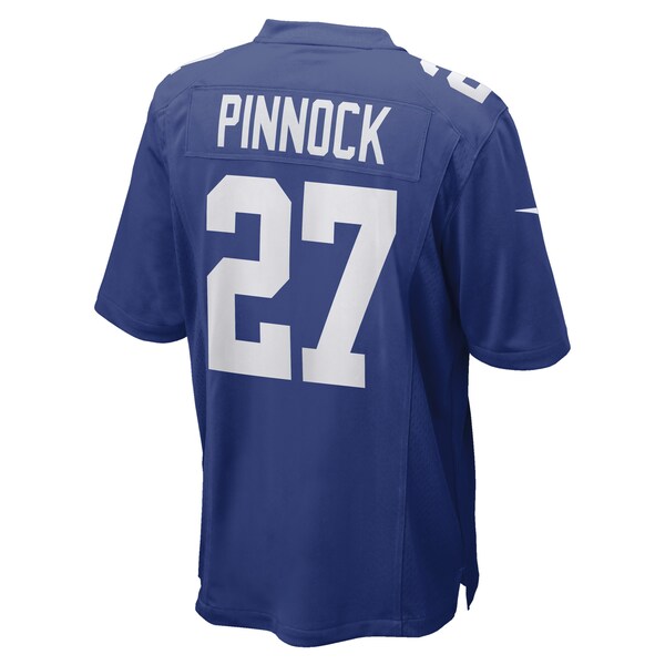 Jason Pinnock New York Giants Nike Game Player Jersey - Royal - Image 3