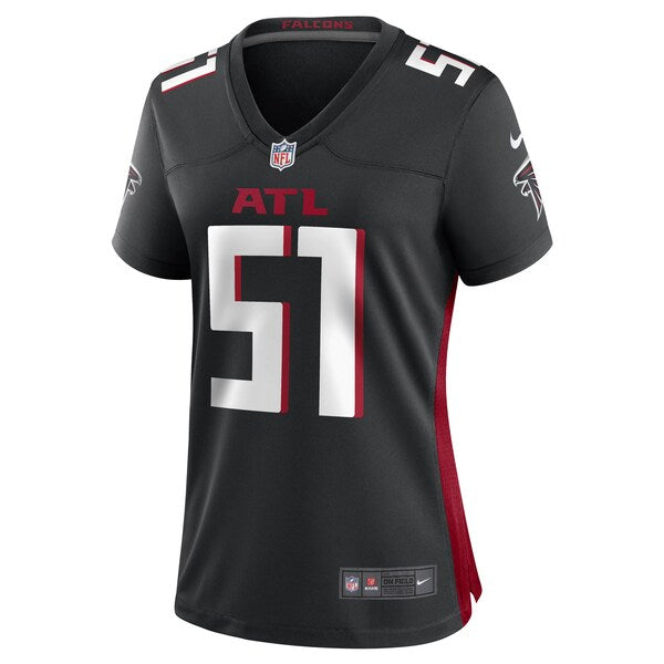 DeAngelo Malone Atlanta Falcons Nike Women's Game Player Jersey - Black - Image 2