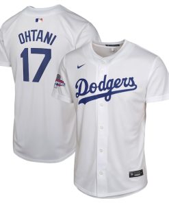 Shohei Ohtani Los Angeles Dodgers Nike Youth 2024 World Series Champions Home Game Player Jersey - White
