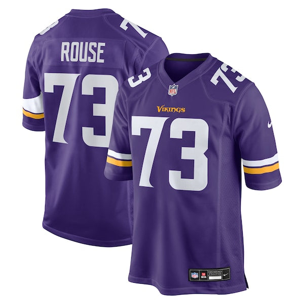 Walter Rouse Minnesota Vikings Nike Team Game Jersey - Purple