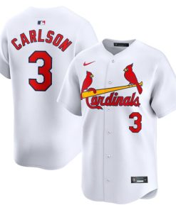 Dylan Carlson St. Louis Cardinals Nike Home Limited Player Jersey - White