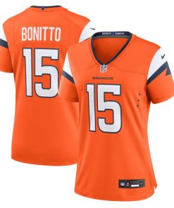 Nik Bonitto Denver Broncos Nike Women's Team Game Jersey -  Orange