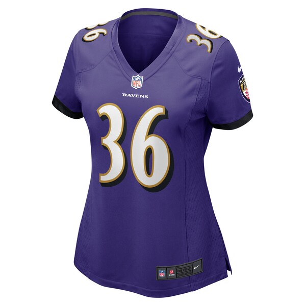 Owen Wright Baltimore Ravens Nike Women's Game Jersey - Purple - Image 2