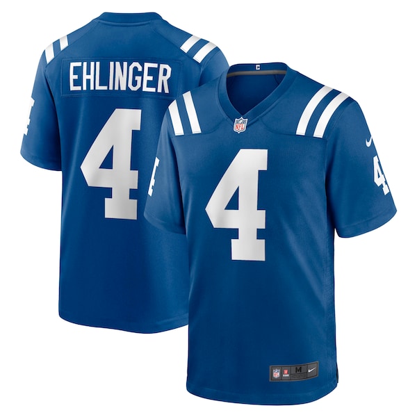 Sam Ehlinger Indianapolis Colts Nike Game Jersey - Royal/Blue - Image 5