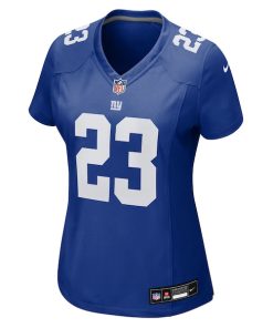 Alternative view of Art Green New York Giants Nike Women's Team Game Jersey -  Royal