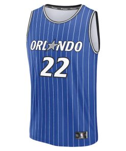 Alternative view of Franz Wagner Orlando Magic  Youth Fast Break Replica Player Jersey - Icon Edition - Blue