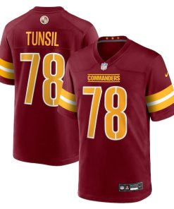 Laremy Tunsil Washington Commanders Nike Team Game Jersey -  Burgundy