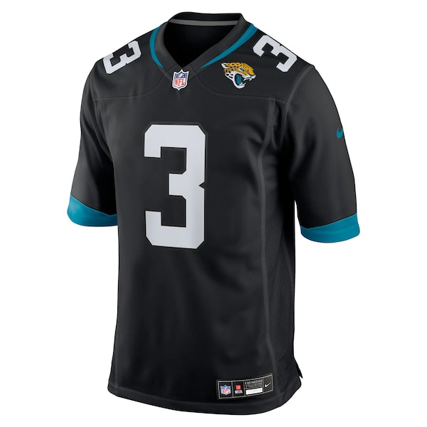 Jakobi Meyers Jacksonville Jaguars Nike Alternate Game Jersey - Black/Teal - Image 3