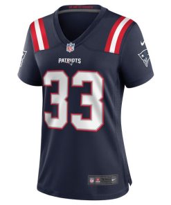 Alternative view of Joejuan Williams New England Patriots Nike Women's Game Jersey - Navy