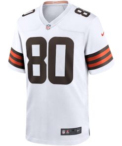 Alternative view of Jarvis Landry Cleveland Browns Nike Game Jersey - White