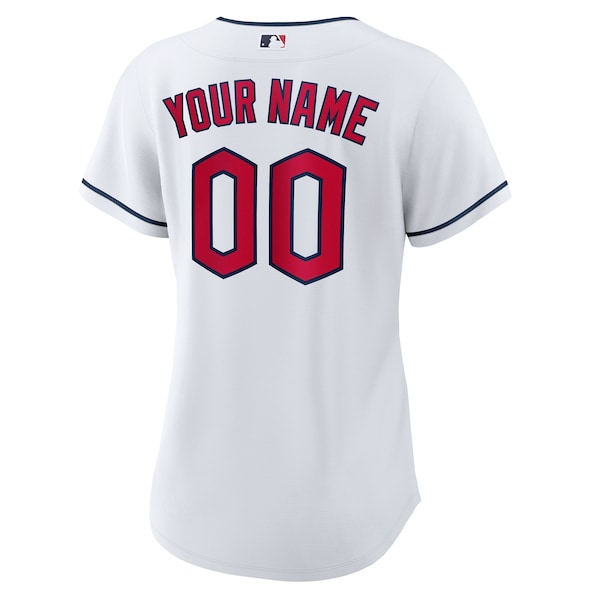 Cleveland Guardians Nike Women's Replica Custom Jersey - White - Image 3