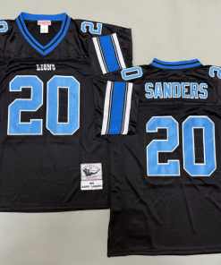 Barry Sanders Detroit Lions Authentic Throwback Retired Player Jersey