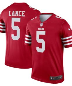Trey Lance San Francisco 49ers Nike Legend Jersey - Scarlet