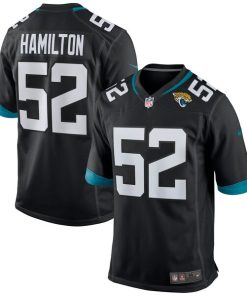 DaVon Hamilton Jacksonville Jaguars Nike Game Jersey - Black