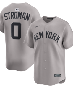 Marcus Stroman New York Yankees Nike Road Limited Player Jersey - Gray/White