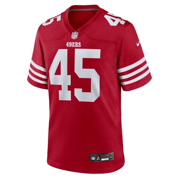 Nick Martin San Francisco 49ers Nike Team Game Jersey - Scarlet - Image 2