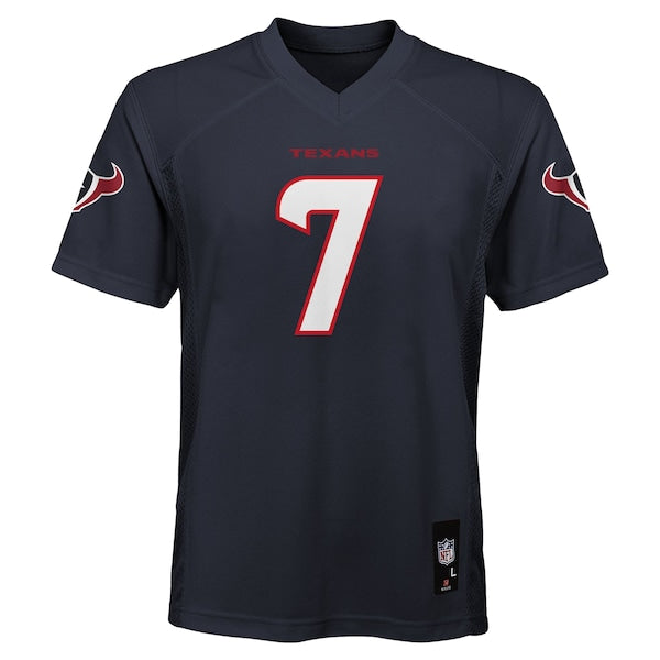 C.J. Stroud Houston Texans Youth Replica Player Jersey - Navy - Image 2