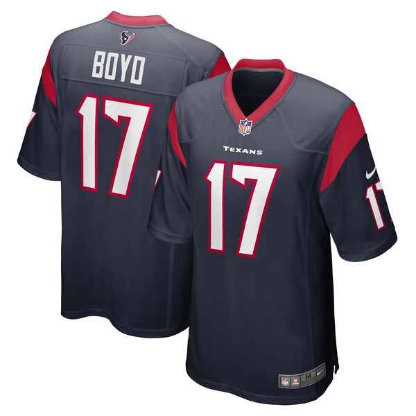 Kris Boyd Houston Texans Nike Game Jersey - Navy