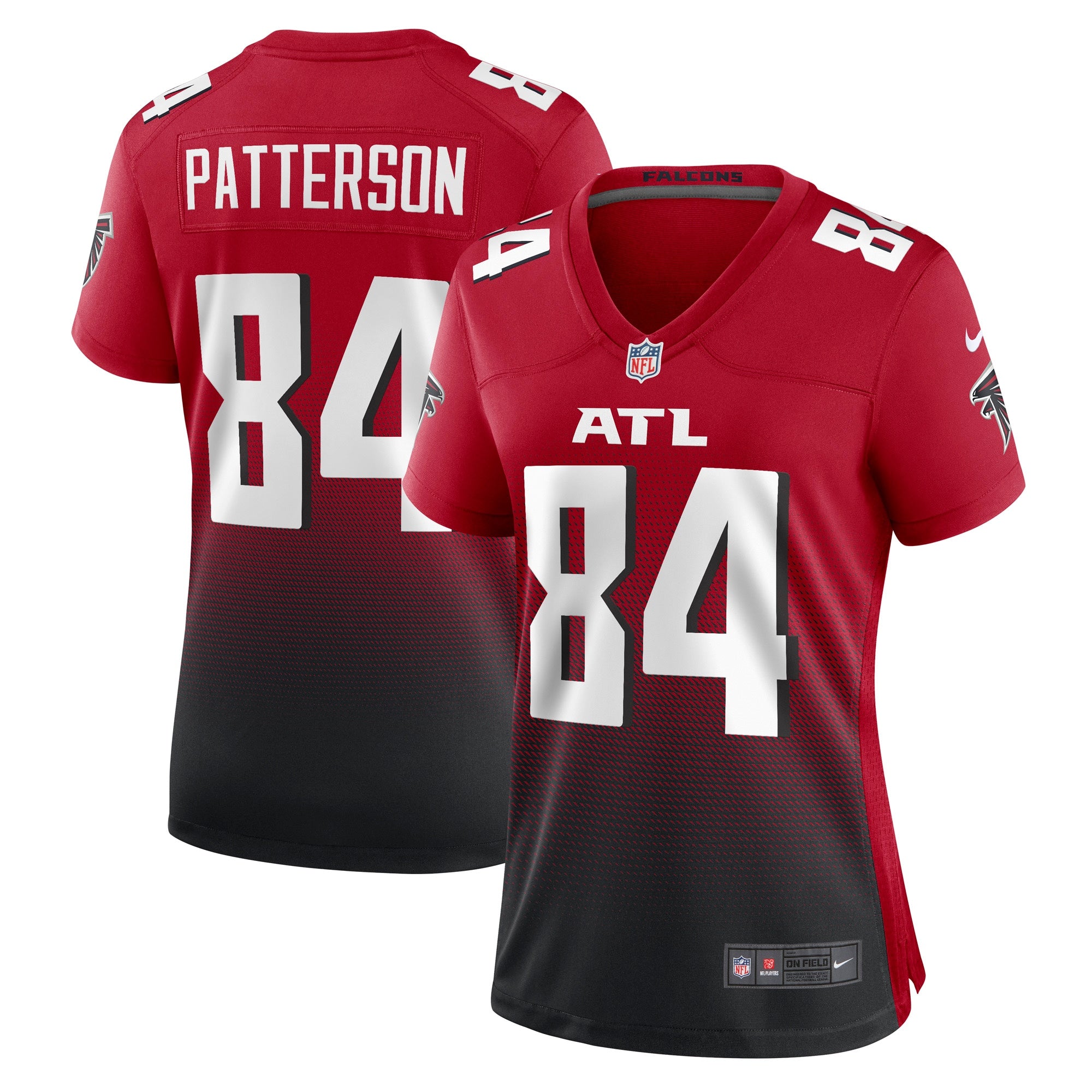 Cordarrelle Patterson Atlanta Falcons Nike Women's Game Player Jersey - Black/Red - Image 4