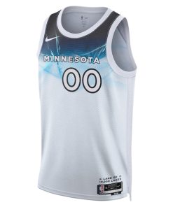 Alternative view of Minnesota Timberwolves Nike Unisex 2024/25 Custom Swingman Jersey - City Edition - White