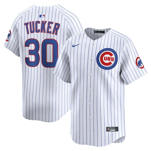 Kyle Tucker Chicago Cubs Nike Home Limited Player Jersey - White