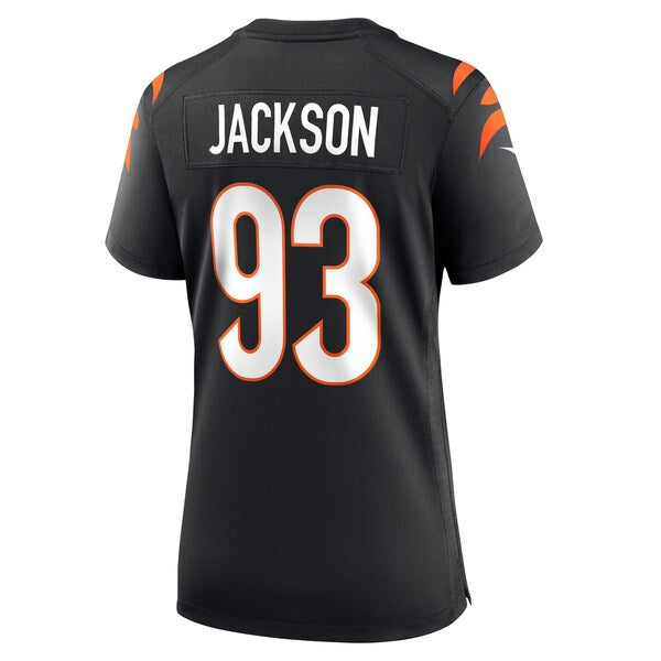 McKinnley Jackson Cincinnati Bengals Nike Women's Game Jersey - Black - Image 3